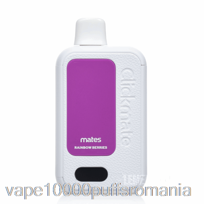 Vape Romania 7 Daze Clickmate 15000 Kit De Unica Folosinta Boabe Curcubeu